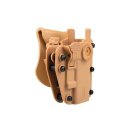 Holster Universal Swiss Arms AdaptX Level 3 Coyote 