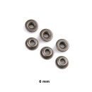 Kugellager Bushing Stahl 6mm SHS f&uuml;r Gearbox Oilless...