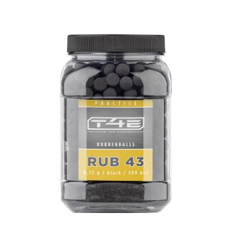 Rubberballs T4E Practice Cal.50 RUB50 500Stck 1,23g in Dose