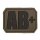 Patch PVC Blutgruppe AB Positiv Oliv AB+ 3,8x2,8cm
