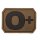 Patch PVC Blutgruppe 0 Positiv Coyote 0+ 3,8x2,8cm