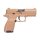Pistole Sig Sauer P320 Dark Earth 9mmPAK 14Rds ab18 RAL8000