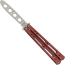 Trainingsmesser Butterfly Rot 100mm Stumpf