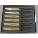 K&uuml;chenmesser B&ouml;ker Br&ouml;tchen 105mm Set 6 Stck in Geschenkbox Statt 21,95&euro; nur