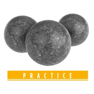 Polyballs T4E Practice Cal.50 PLB50 100Stck 1,78g  Grau in T&uuml;te