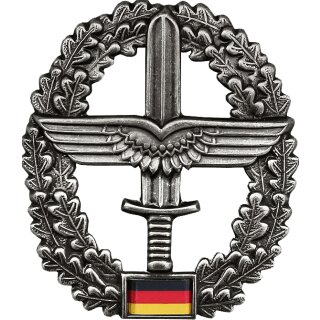 BW Barettabzeichen Heeresflieger Metall