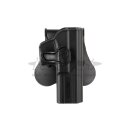 Rotoholster Amomax  f&uuml;r Glock 17/22/31 mit Sicherung