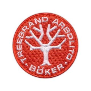 Patch Stoff B&ouml;ker Rot 50mm