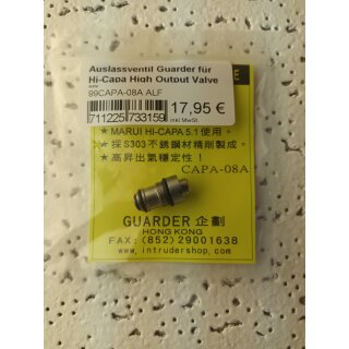 Auslassventil Guarder f&uuml;r Hi-Capa High Output Valve CAPA-08A