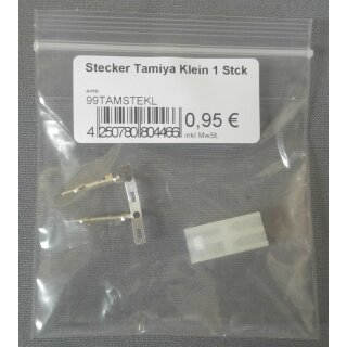 Stecker Tamiya Klein 1 Stck