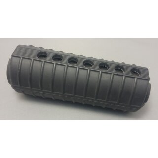 Handguard f&uuml;r M4 Schwarz mit doppeltem Hitzeschild