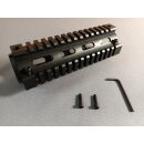 Handguard 101Inc  f&uuml;r M4 Metall Schwarz 7&quot; RFM-2014