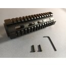 Handguard 101Inc  f&uuml;r M4 Metall Schwarz 7&quot; RFM-2014