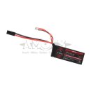 Akku Li-Po Nimrod 7,4V 1500mAh 65C Graphene Mini Type nur f&uuml;r Waffen mit Mosfet