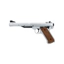 Luftpistole Browning Buck Mark IV Silber Braun...