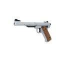 Luftpistole Browning Buck Mark IV Silber Braun...