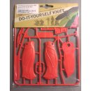 Plastikmesserbausatz Elite Force DIYS Knife Rot