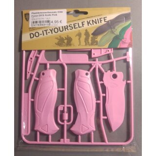 Plastikmesserbausatz Elite Force DIYS Knife Pink