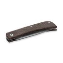 Taschenmesser ZH Maserin Scout 163 Grey Micarta 80mm D2...