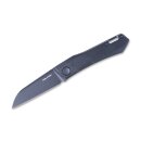 Taschenmesser ZH Real Steel Solis All Black 74mm N690...