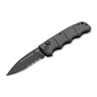 Taschenmesser EH Spring B&ouml;ker Plus AKS-74 Black 85mm D2 S&auml;gezahnung