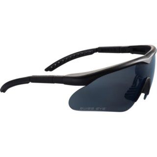 Schutzbrille Swiss Eye Raptor Schwarz Lens smoke