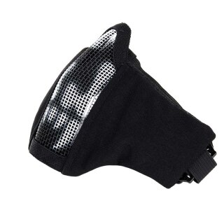 Gittermaske Airsoft 101Inc Skull Schwarz