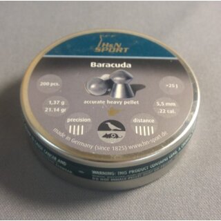 Diabolos 5,5mm H&amp;N Baracuda Green 0,82g 200Stck