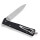 Taschenmesser ZH Otter Mercator Katze Schwarz 90mm Backlock mit Clip
