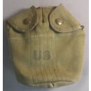 US Vietnam Canteen Pouch M-1956 Version 2 mit Acrylfutter Gebraucht Original