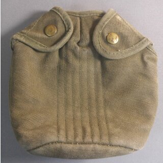 US Vietnam Canteen Pouch M-1956 Version 1 mit Wollfutter Gebraucht Original