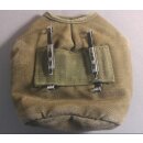 US Vietnam Canteen Pouch M-1956 Version 1 mit Wollfutter Gebraucht Original