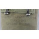 US Vietnam Feldflasche mit Canteen Pouch M-1956 Version 2 mit Acrylfutter Neuwertig Original