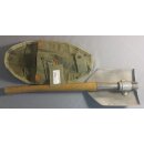 US Vietnam Klappspaten M1956 mit Tasche Original Gebraucht