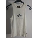 Tanktop Alpha Industries Wei&szlig; L 100504