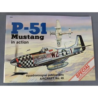 Sammelheft SSP No. 45 P-51 Mustang in Action 1981 US