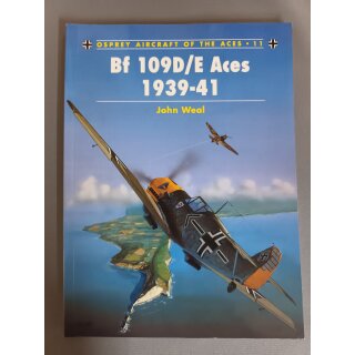 Sammelheft Osprey No.11 Bf 109D/E Aces 1939-41 1996 UK