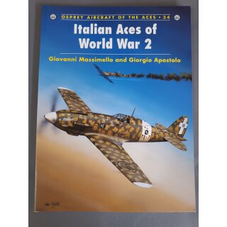 Sammelheft Osprey No.34 Italian Aces of World War 2 2000 UK