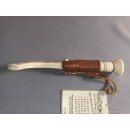 Fahrtenmesser Samimesser Gebr. 86mm Knochengriff und Scheide