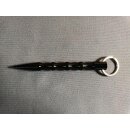 Kubotan Slim Schwarz gerillt 13,5cm