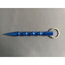 Kubotan Slim Blau gerillt 13,5cm