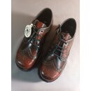 Schuhe Boots&amp;Braces 3Loch Budapester Burgundy EU39...