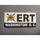 Patch Stoff ERT Washington DC 14x6,5cm Emergency Rescue Team