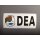 Patch Stoff DEA 14x6,5cm Drug Enforcement Administration