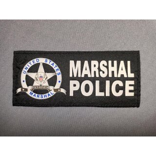 Patch Stoff US Marshal Police 14x6,5cm Justice Department