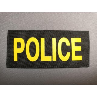 Patch Stoff US Police 14x6,5cm