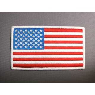 Patch Stoff US Flagge 13x7,5cm