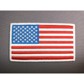 Patch Stoff US Flagge 13x7,5cm