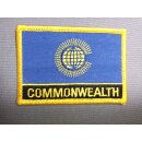 Patch Stoff Commonwealth Of Nations 8x5,5cm Flag...