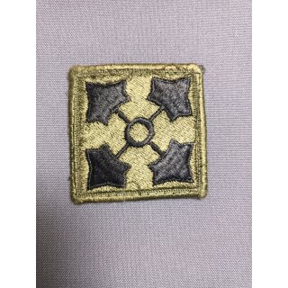 Patch Stoff US Army 4th Infantry Division 5x5cm